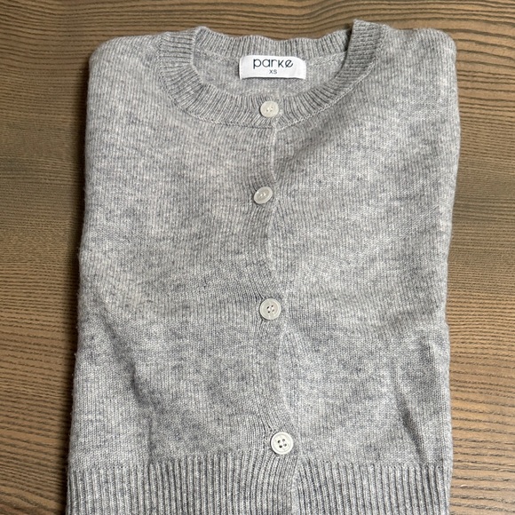 Parke Sweaters - Parke Women's Classic Gray Cardigan